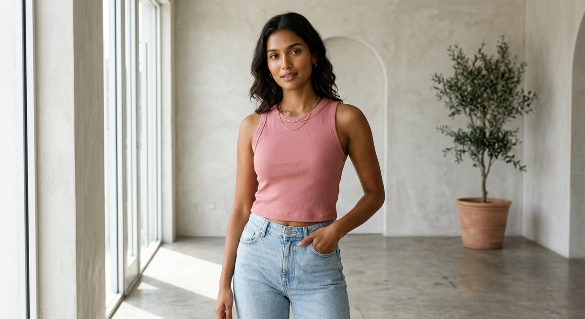 Women Crop Tank Top